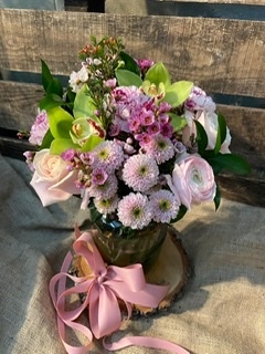 Vintage Pinks Vase