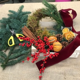A wreath kit