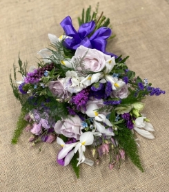 Tied Sheaf 4   Purple and Lilacs